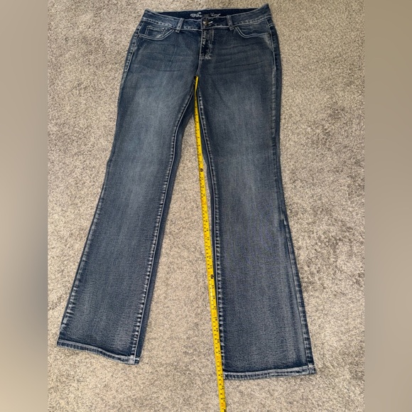 Wired heart Jeans Women's Dark Blue Boot Cut Jeans - Picture 3 of 5